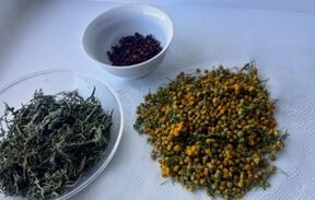 garšaugi parazītu izvadīšanai no organisma